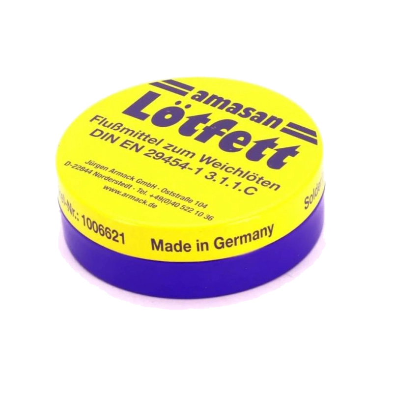 روغن لحیم آماسان لاتفت زرد 50 گرم ا Lotfett Amasan Solder Grease 50g