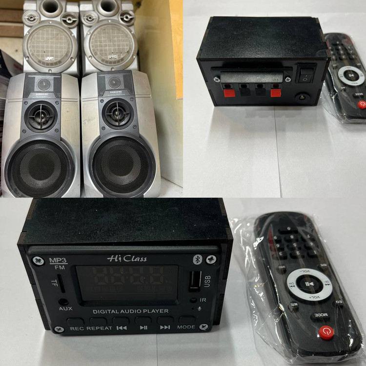 پنل پخش بلوتوثی اسپیکر USB FM AUX