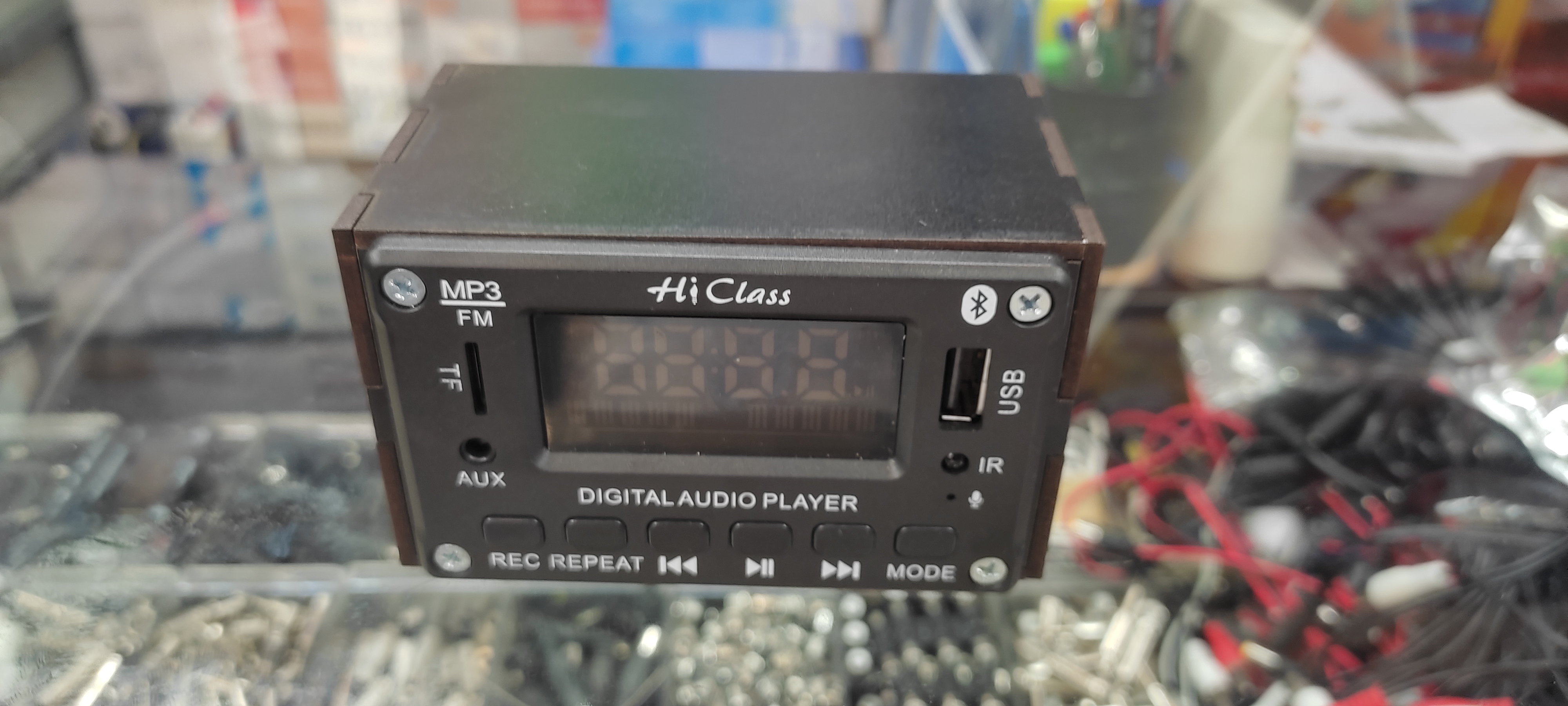 پنل پخش بلوتوثی اسپیکر USB FM AUX